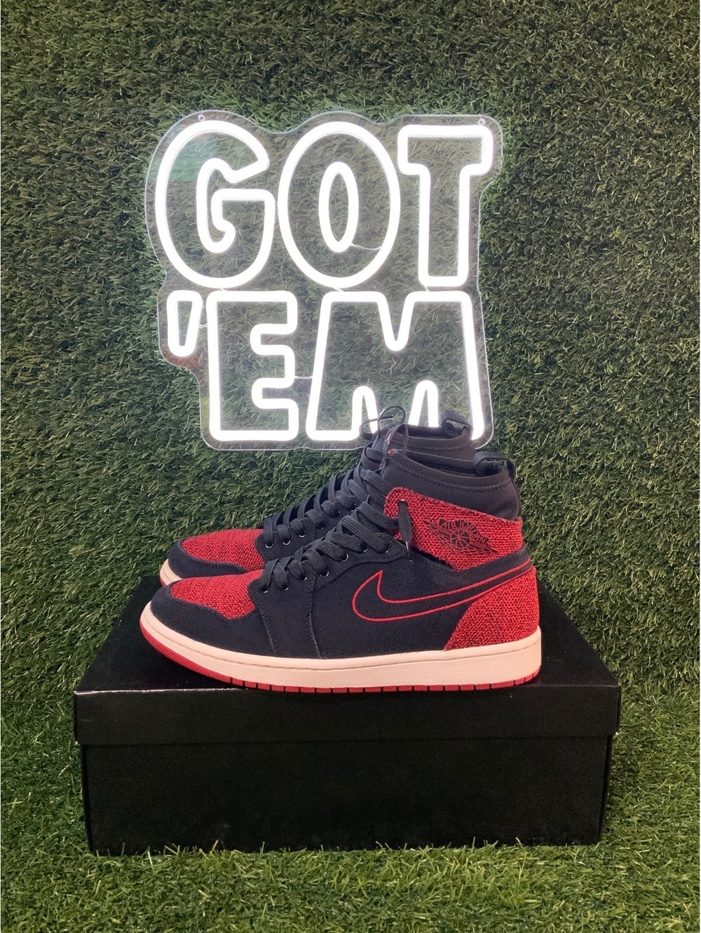 Nike Air Jordan 1 KO High Bred Sample 844700-001 Size 9 Rare